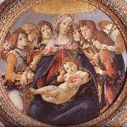 Sandro Botticelli Our Lady of the eight sub-angel oil on canvas